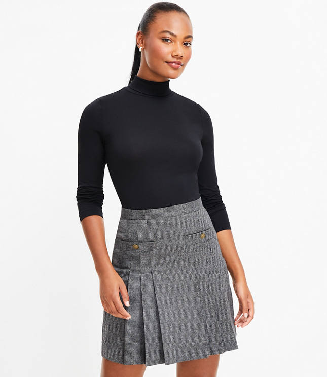 Turtleneck Top with Full Sleeves