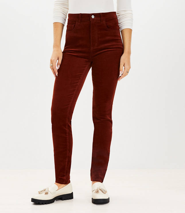 Ann taylor loft hot sale modern skinny corduroy