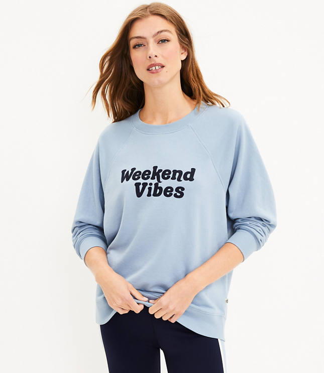 Weekend Vibrations - Sweatshirt para Mulher