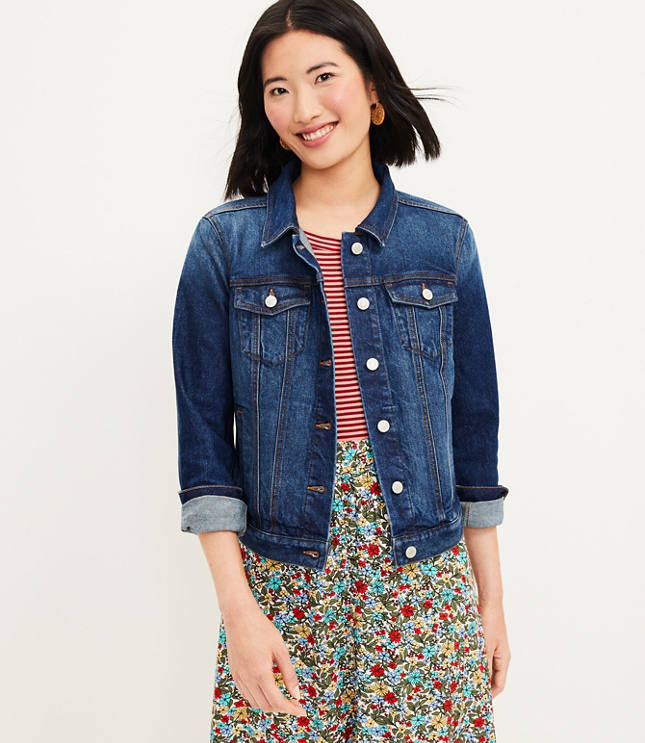 The loft outlet jean jacket