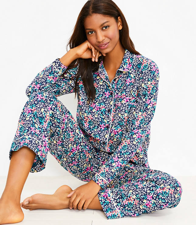 Loft Floral Pajama Set  I'm Wearing Pajama Sets 7 Days a Week