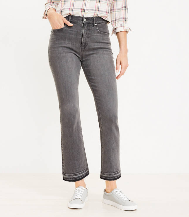 High Rise Kick Fit Jeans