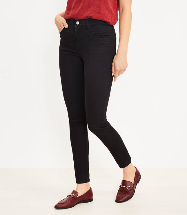 Five Pocket Skinny Pants in Sateen