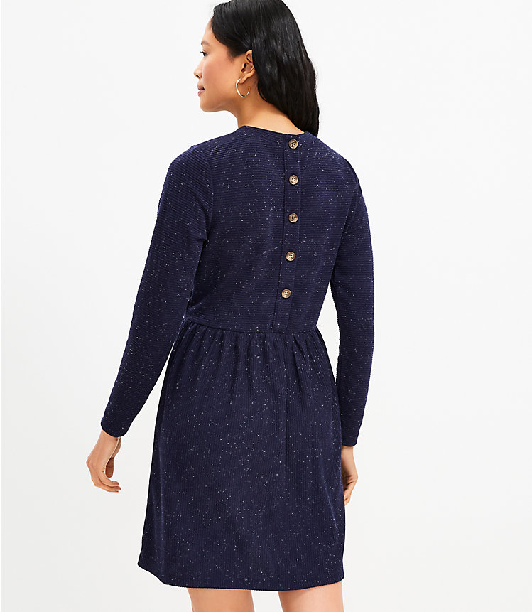 Flecked Button Back Swing Dress image number 2