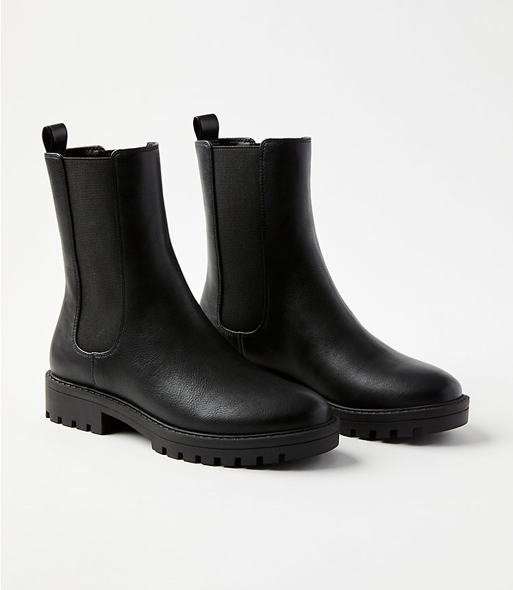 Lug Sole Chelsea Boots image number 0