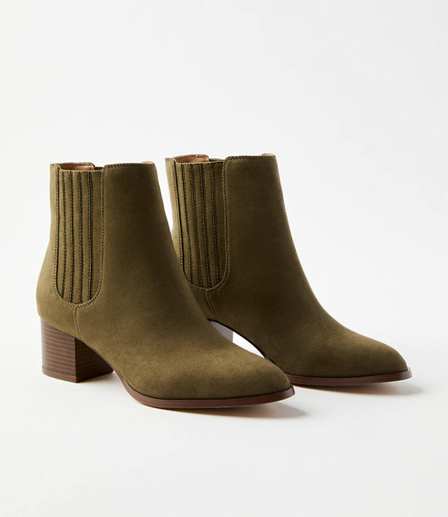 Loft Stacked Heel Chelsea Boots