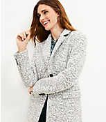 Boucle Two Button Coat carousel Product Image 2