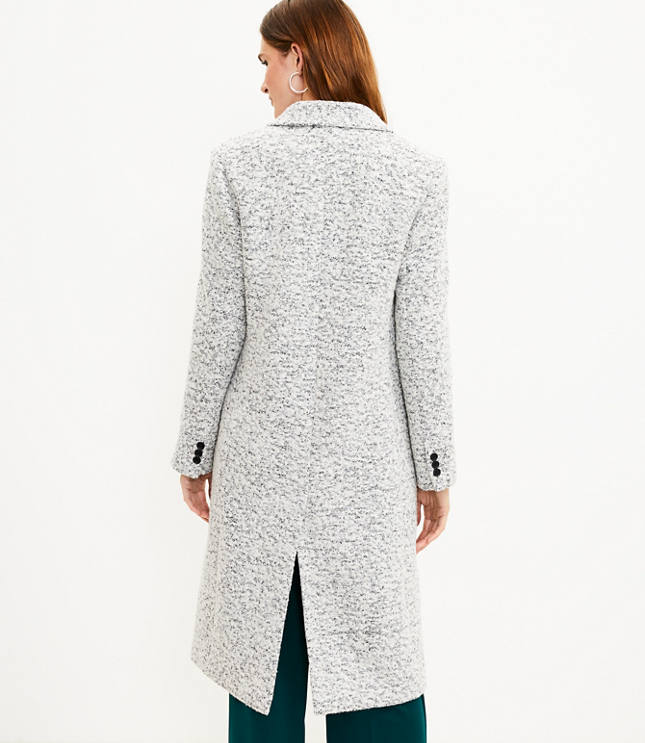 Boucle Two Button Coat