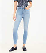Tall High Rise Sculpt Jeggings in Classic Light Indigo carousel Product Image 1