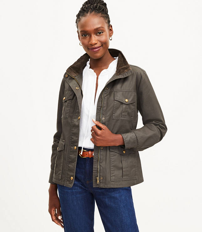 Petite sales field jacket