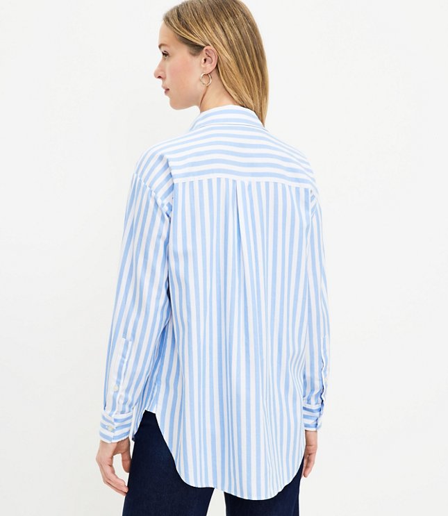 Stripe Oversized Everyday Shirt