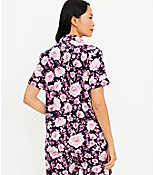 Floral Pajama Top carousel Product Image 3