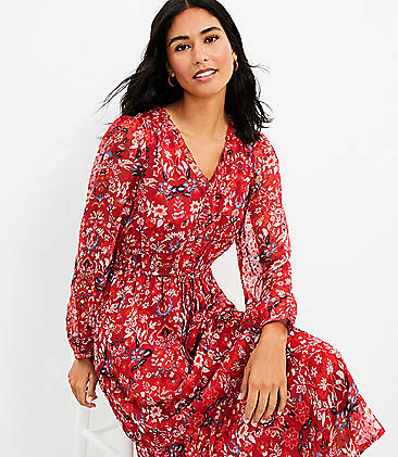 USA Special Cursed Red Midi & Maxi Dresses for Women | LOFT