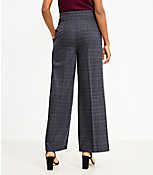 Gem Tab Waist Trouser Pants in Shimmer Plaid carousel Product Image 2