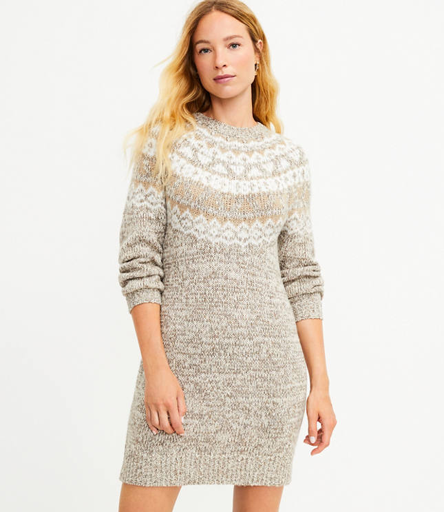 Arvada Fair Isle Sweater Dress - The Normal Brand