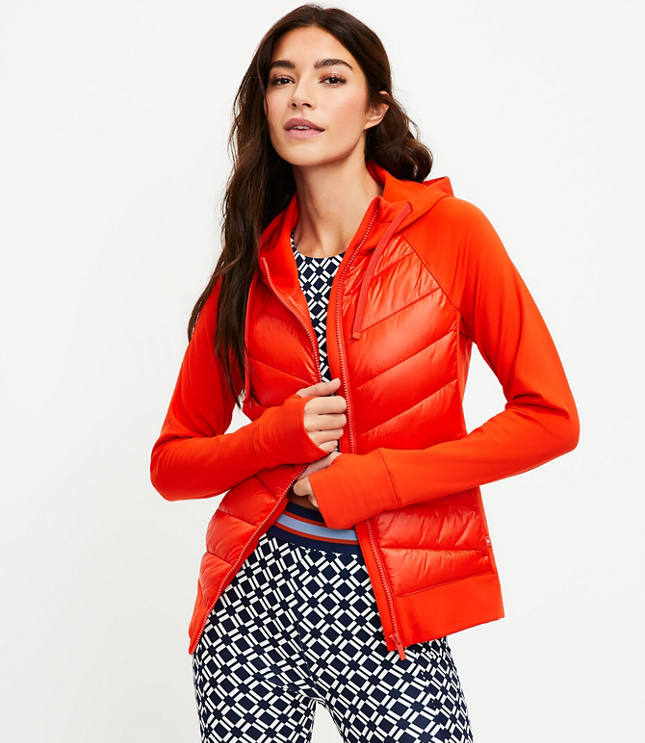 LOFT Lou & Grey Signaturesoft Plush Puffer Jacket - ShopStyle