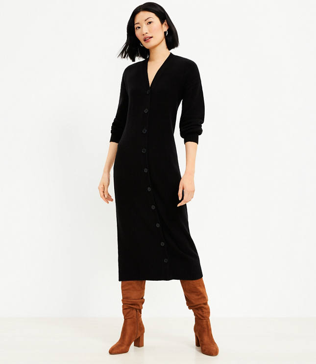 Cardigan Midi Dress