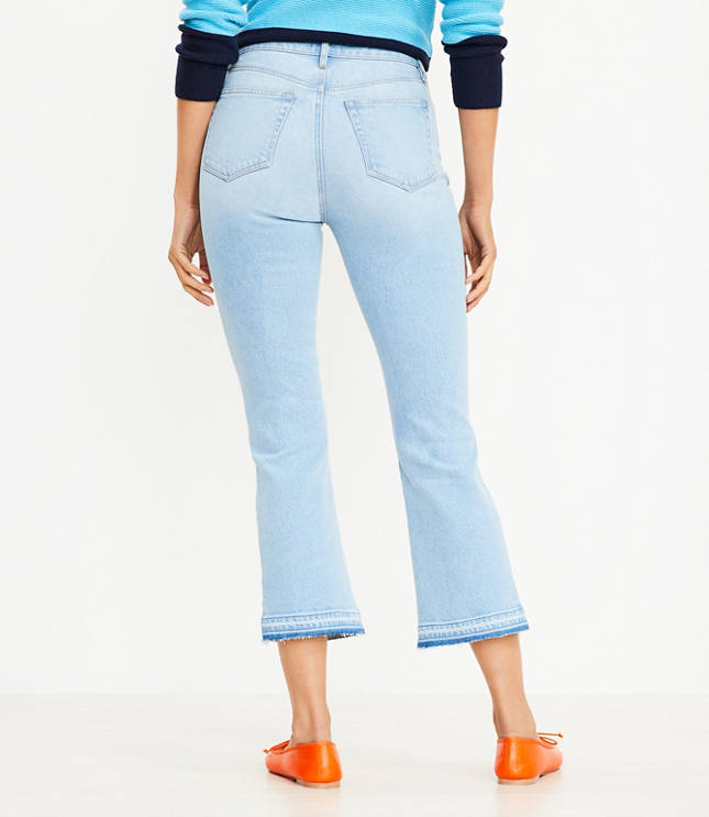 Loft best sale capri jeans