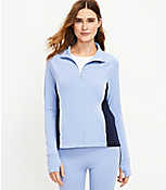 Lou & Grey Colorblock Luvstretch Zip Jacket carousel Product Image 1