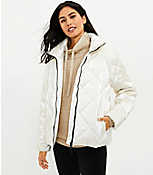 Lou & Grey Shimmer Quilted Puffer Jacket carousel Product Image 1