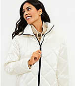 Lou & Grey Shimmer Quilted Puffer Jacket carousel Product Image 2