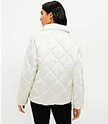 Lou & Grey Shimmer Quilted Puffer Jacket carousel Product Image 3
