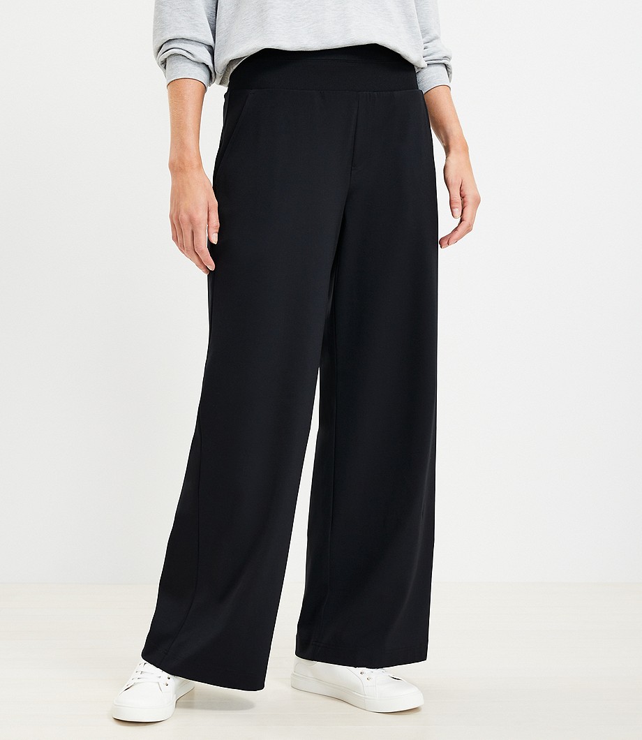 Lou & Grey Feel Good Wide Leg Pants