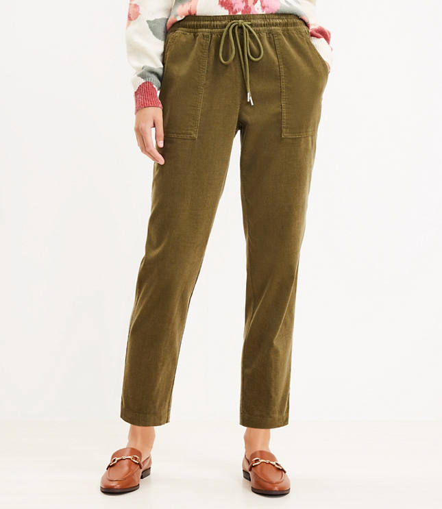 Tall Corduroy Jogger Pants LOFT