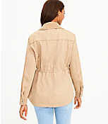 Petite Cinched Field Jacket