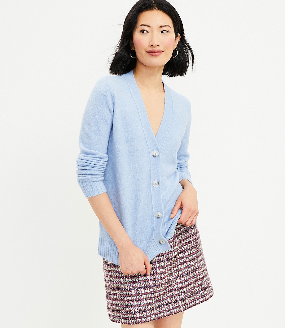 Relaxed Boyfriend Cardigan