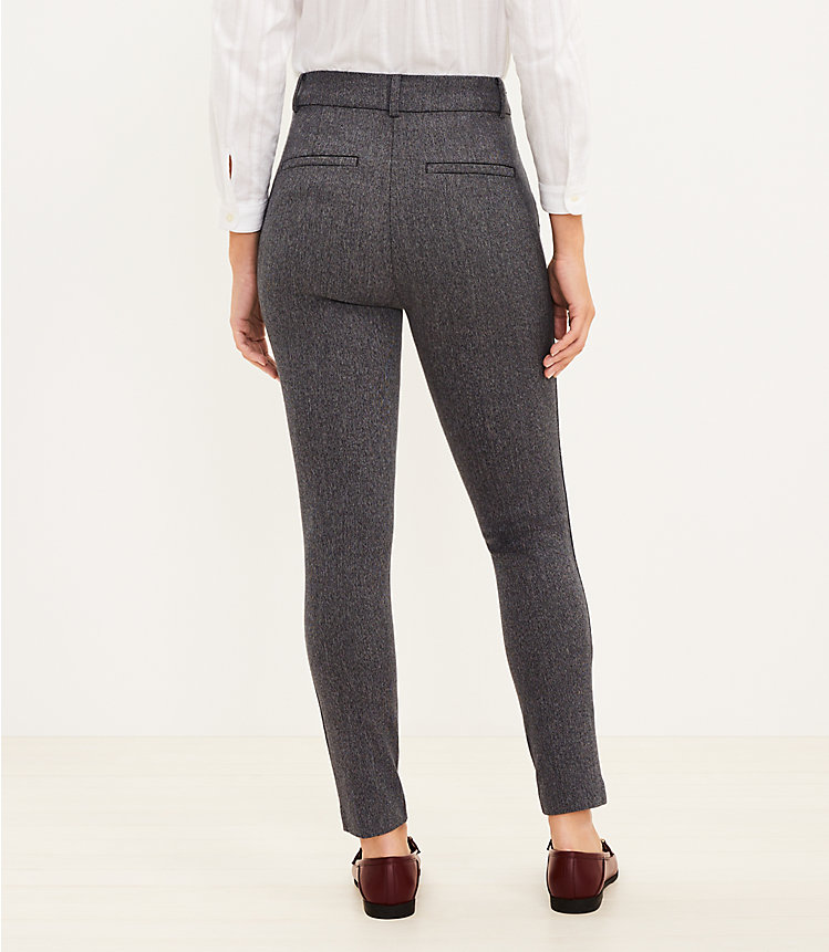 Curvy Sutton Skinny Pants in Texture image number null