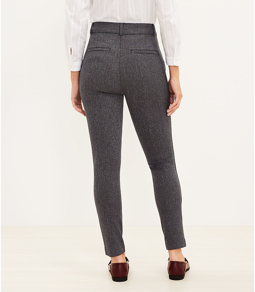 Curvy Sutton Skinny Pants in Texture