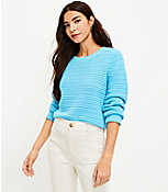 Crochet Textured Sweater carousel Product Image 1
