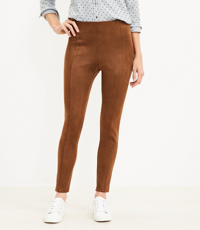 Tall Faux Suede Leggings