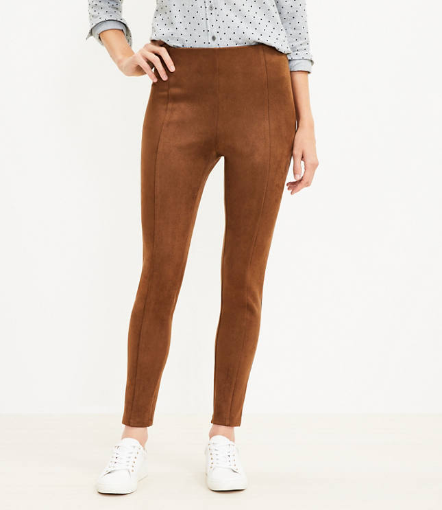 Talbots Suede Leggings