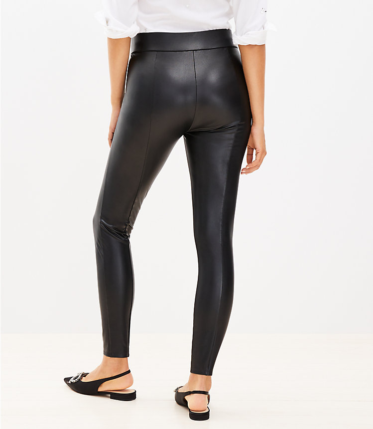 Tall Faux Leather Leggings image number 2