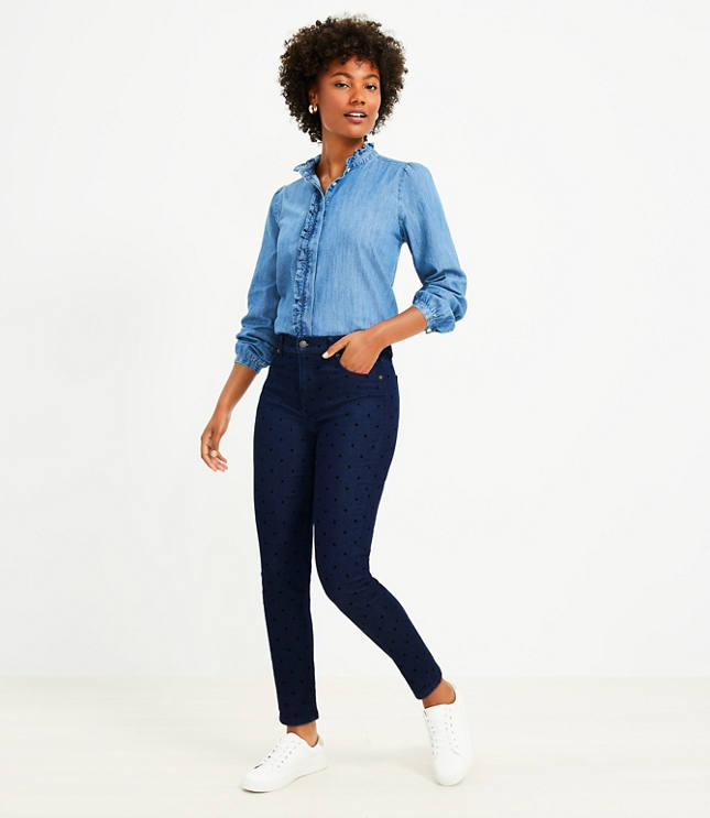 Devin Tie Waist Slim Pants in Twill