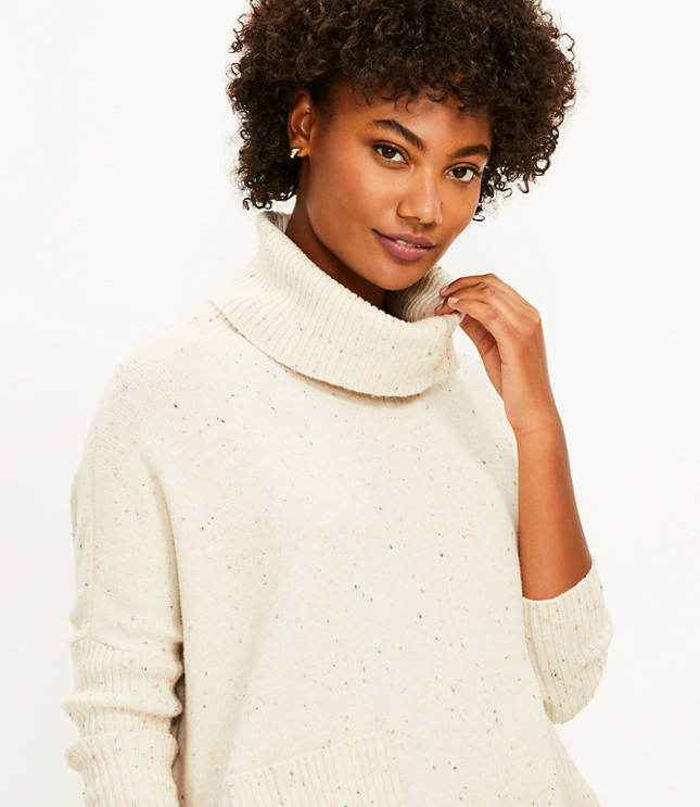 Cream poncho sweater best sale