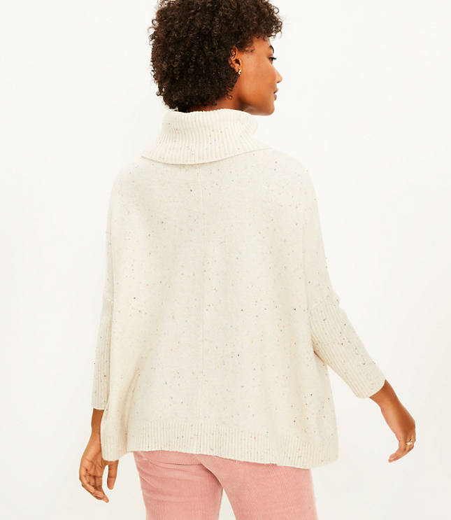 loft sweater poncho