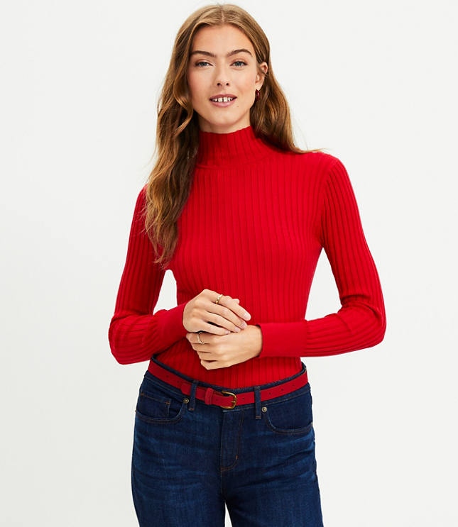 Busty women 2024 in turtlenecks