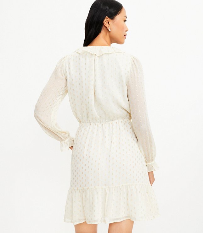 Clip Dot Shimmer Dress