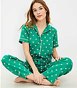 Polka Dot Pajama Top carousel Product Image 2