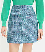 Tweed Pocket Shift Skirt carousel Product Image 2