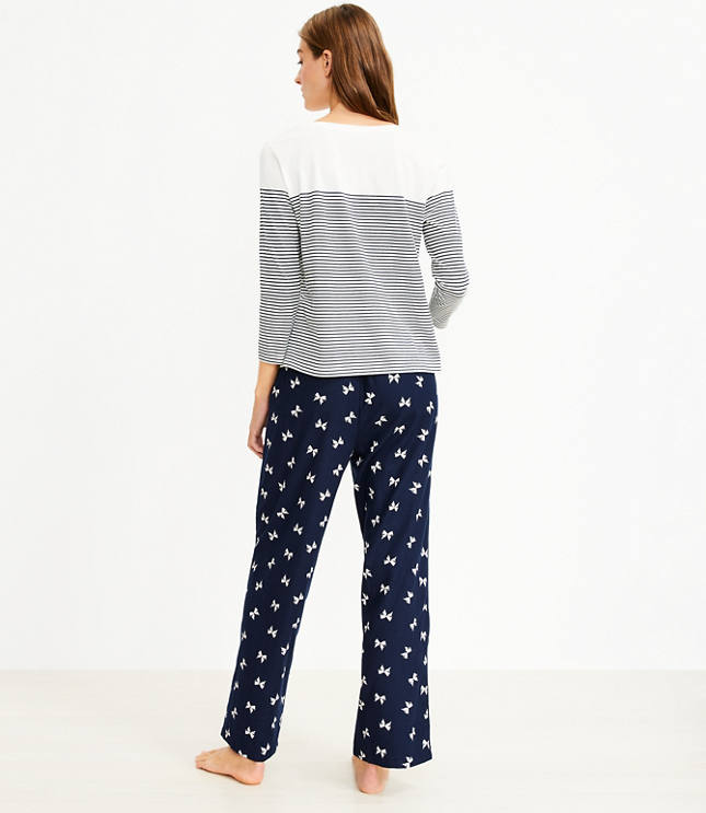 Bow Pajama Set