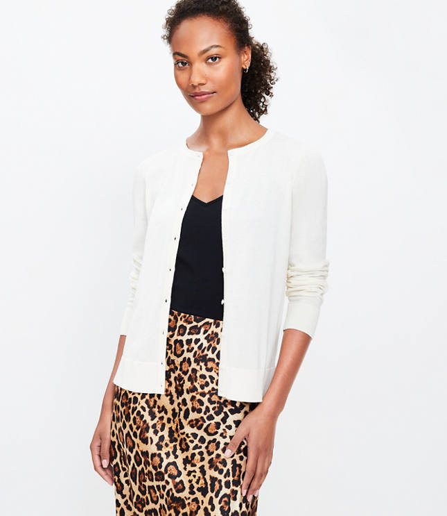 White womens outlet cardigan