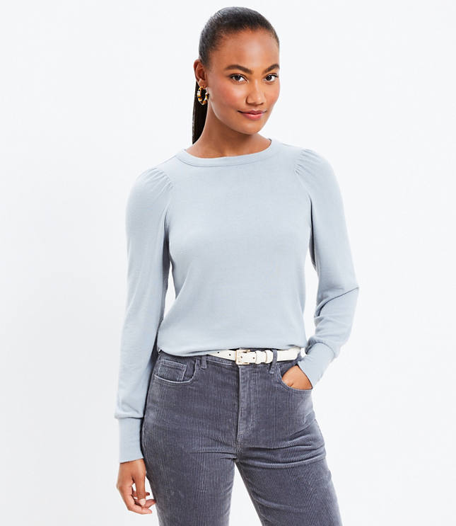 Puff Sleeve Sweatshirt