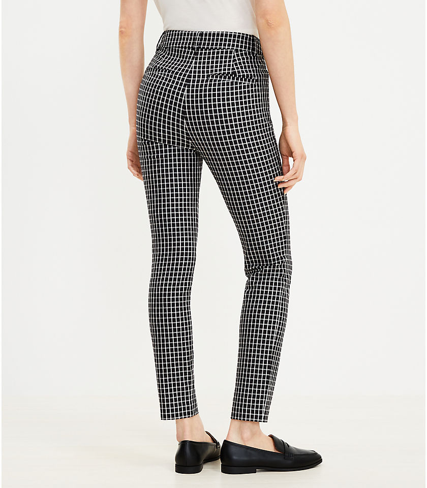 Sutton Skinny Pants in Plaid
