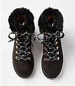 Faux Fur Trim Hiking Boots carousel Product Image 3