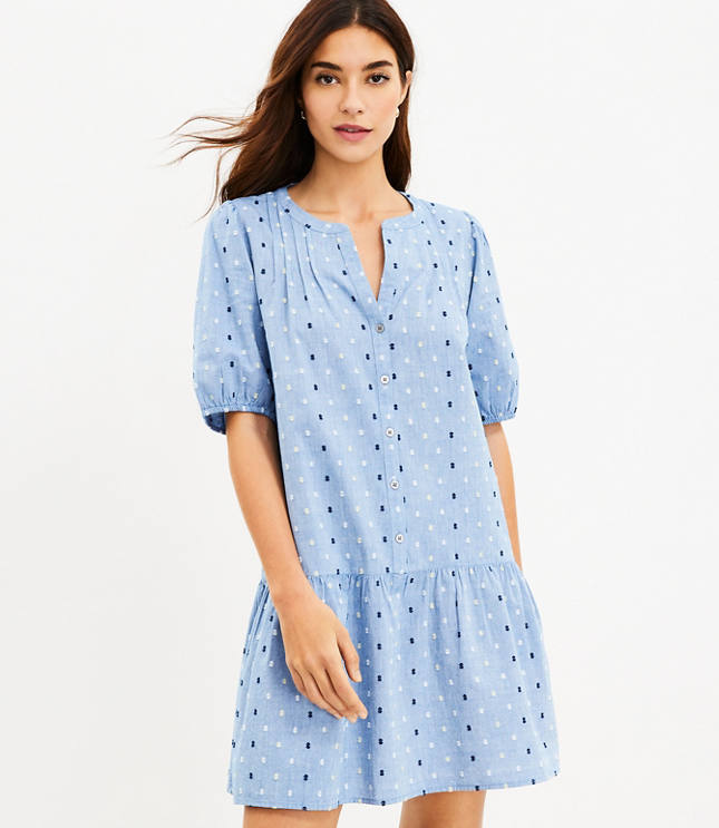 Loft chambray dress hotsell