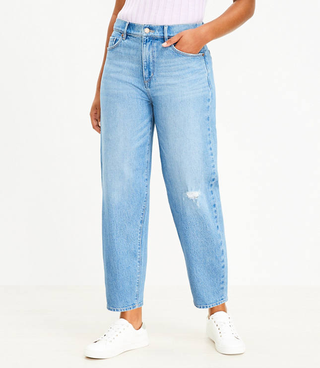 Straight Denim Pants in Indigo | Cordera | Covet + Lou